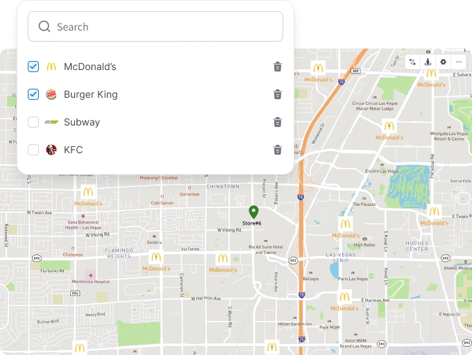 Identify Customer Points of Interest