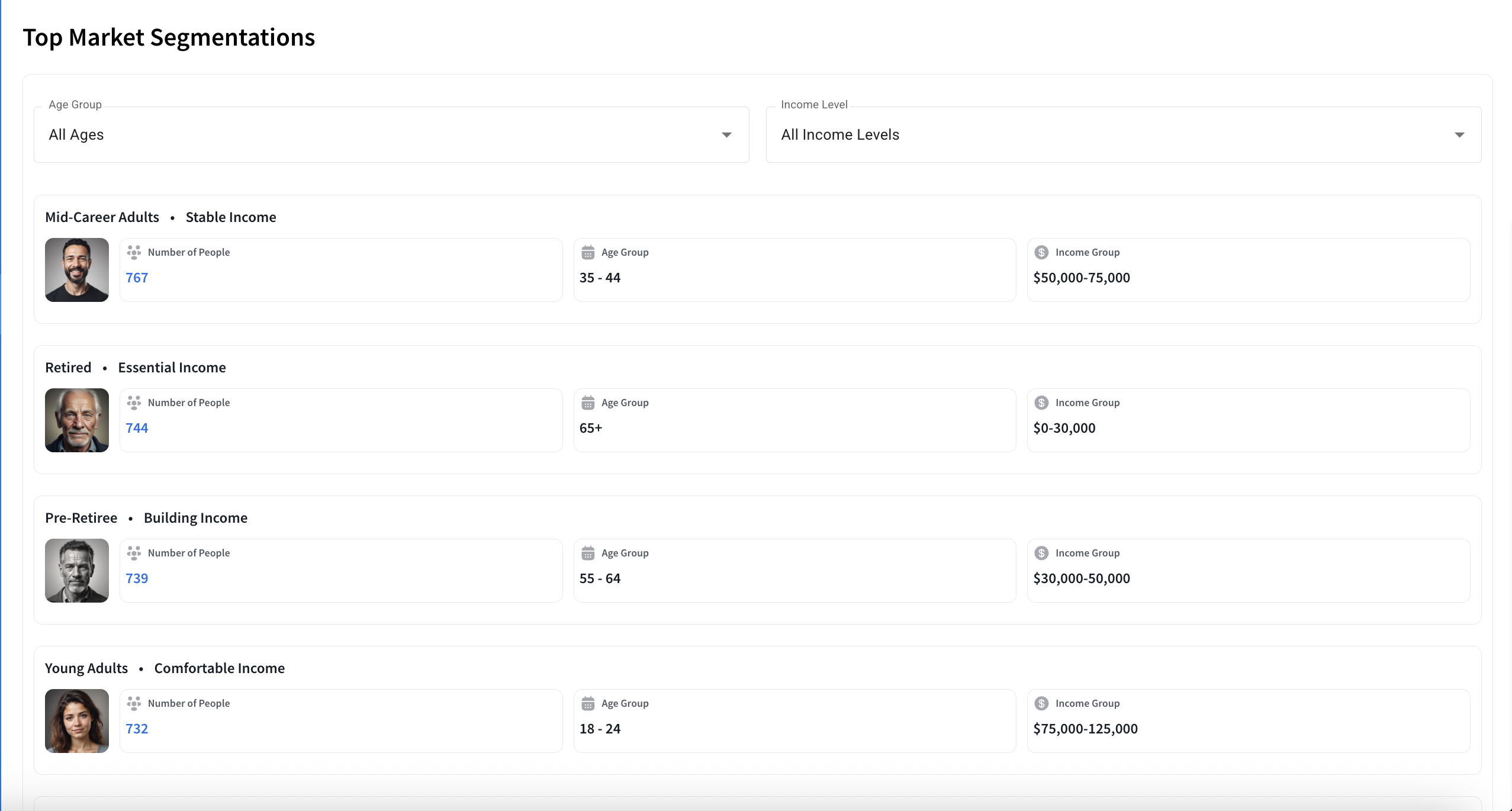 Mapchise Overview Market Segmentation